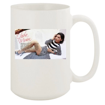 Olivia Munn 15oz White Mug