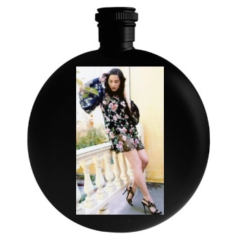 Olivia Munn Round Flask