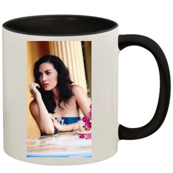 Olivia Munn 11oz Colored Inner & Handle Mug