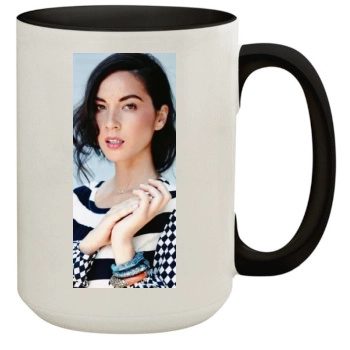 Olivia Munn 15oz Colored Inner & Handle Mug