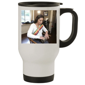 Olivia Munn Stainless Steel Travel Mug