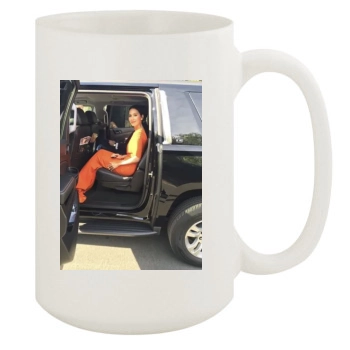 Olivia Munn 15oz White Mug