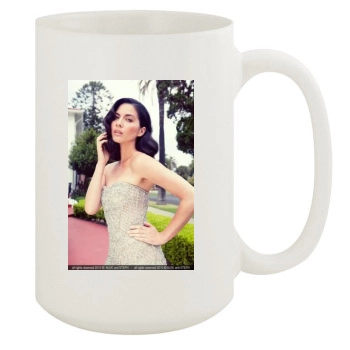 Olivia Munn 15oz White Mug