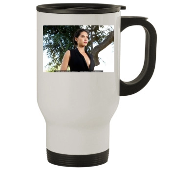 Olivia Munn Stainless Steel Travel Mug