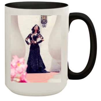 Olivia Munn 15oz Colored Inner & Handle Mug