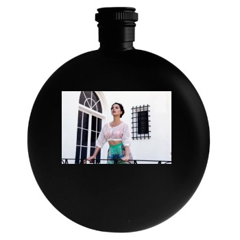 Olivia Munn Round Flask