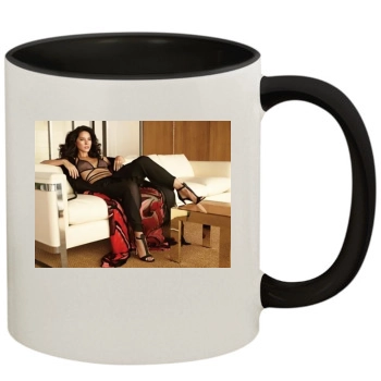 Olivia Munn 11oz Colored Inner & Handle Mug