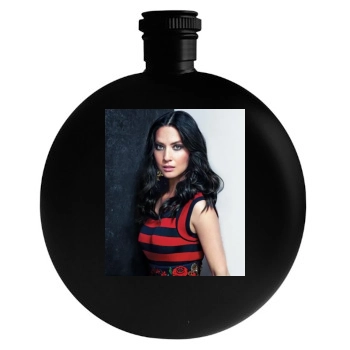 Olivia Munn Round Flask