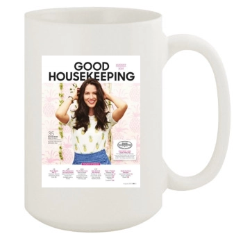 Olivia Munn 15oz White Mug