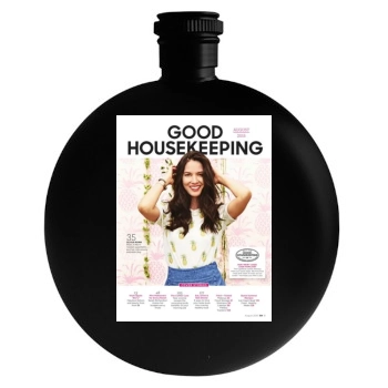 Olivia Munn Round Flask