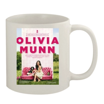 Olivia Munn 11oz White Mug