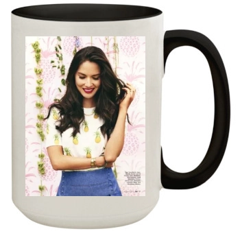 Olivia Munn 15oz Colored Inner & Handle Mug