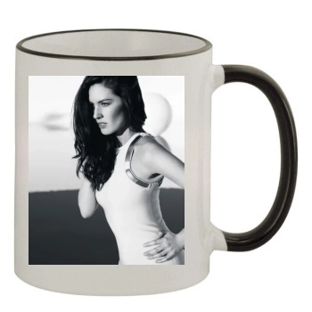 Olivia Munn 11oz Colored Rim & Handle Mug