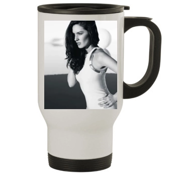 Olivia Munn Stainless Steel Travel Mug