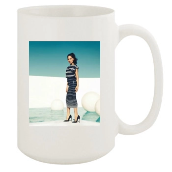 Olivia Munn 15oz White Mug