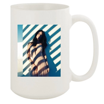 Olivia Munn 15oz White Mug