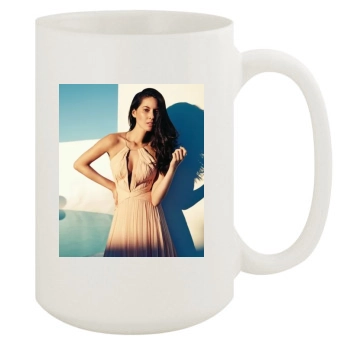 Olivia Munn 15oz White Mug