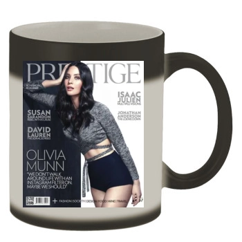 Olivia Munn Color Changing Mug