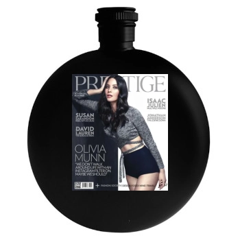 Olivia Munn Round Flask