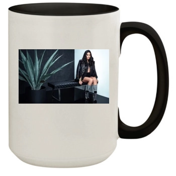 Olivia Munn 15oz Colored Inner & Handle Mug