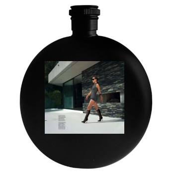 Olivia Wilde Round Flask