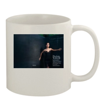 Olivia Wilde 11oz White Mug