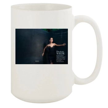 Olivia Wilde 15oz White Mug