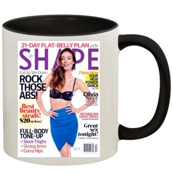 Olivia Wilde 11oz Colored Inner & Handle Mug