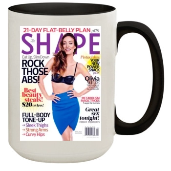 Olivia Wilde 15oz Colored Inner & Handle Mug