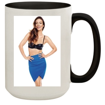 Olivia Wilde 15oz Colored Inner & Handle Mug