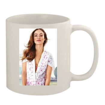 Olivia Wilde 11oz White Mug