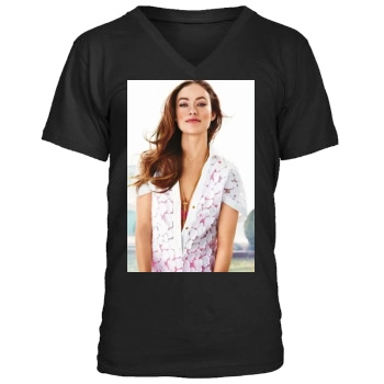 Olivia Wilde Men's V-Neck T-Shirt