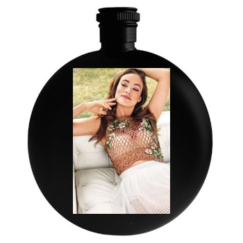 Olivia Wilde Round Flask