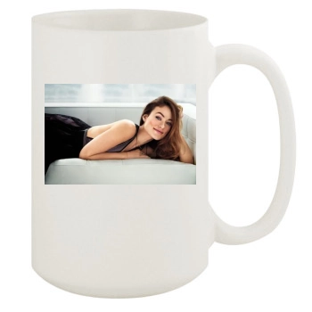 Olivia Wilde 15oz White Mug