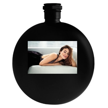 Olivia Wilde Round Flask