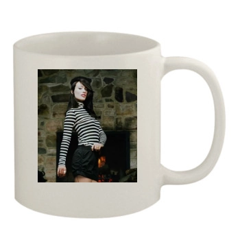 Olivia Wilde 11oz White Mug