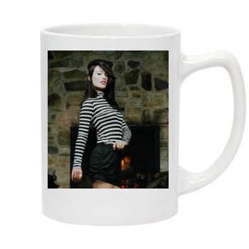 Olivia Wilde 14oz White Statesman Mug