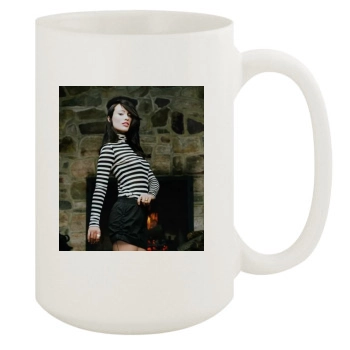 Olivia Wilde 15oz White Mug