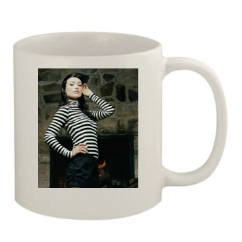 Olivia Wilde 11oz White Mug