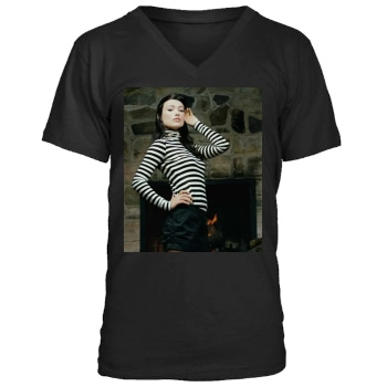 Olivia Wilde Men's V-Neck T-Shirt