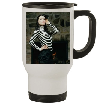 Olivia Wilde Stainless Steel Travel Mug