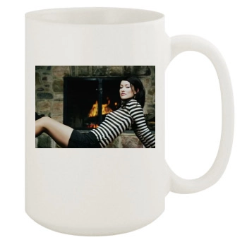 Olivia Wilde 15oz White Mug