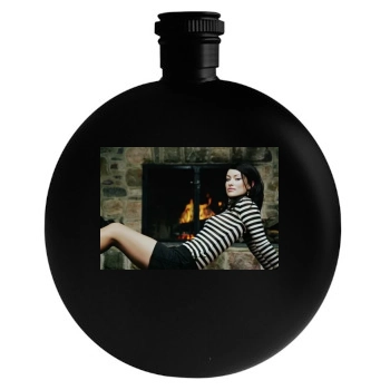 Olivia Wilde Round Flask