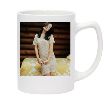 Olivia Wilde 14oz White Statesman Mug