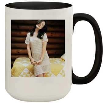 Olivia Wilde 15oz Colored Inner & Handle Mug