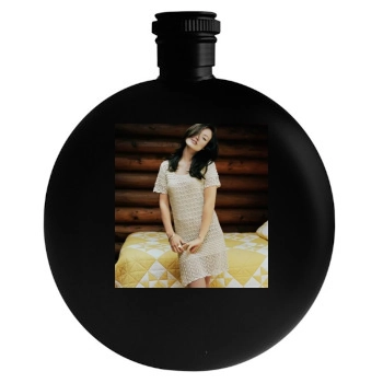 Olivia Wilde Round Flask