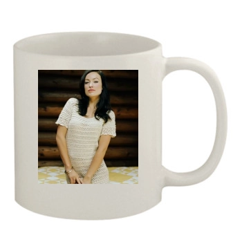 Olivia Wilde 11oz White Mug