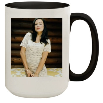 Olivia Wilde 15oz Colored Inner & Handle Mug