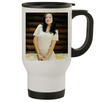 Olivia Wilde Stainless Steel Travel Mug