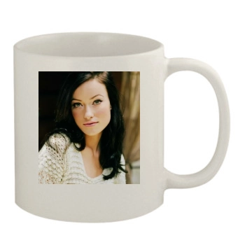 Olivia Wilde 11oz White Mug